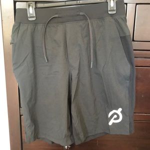 Mens medium Lululemon / Peloton athletic shorts. Like new!